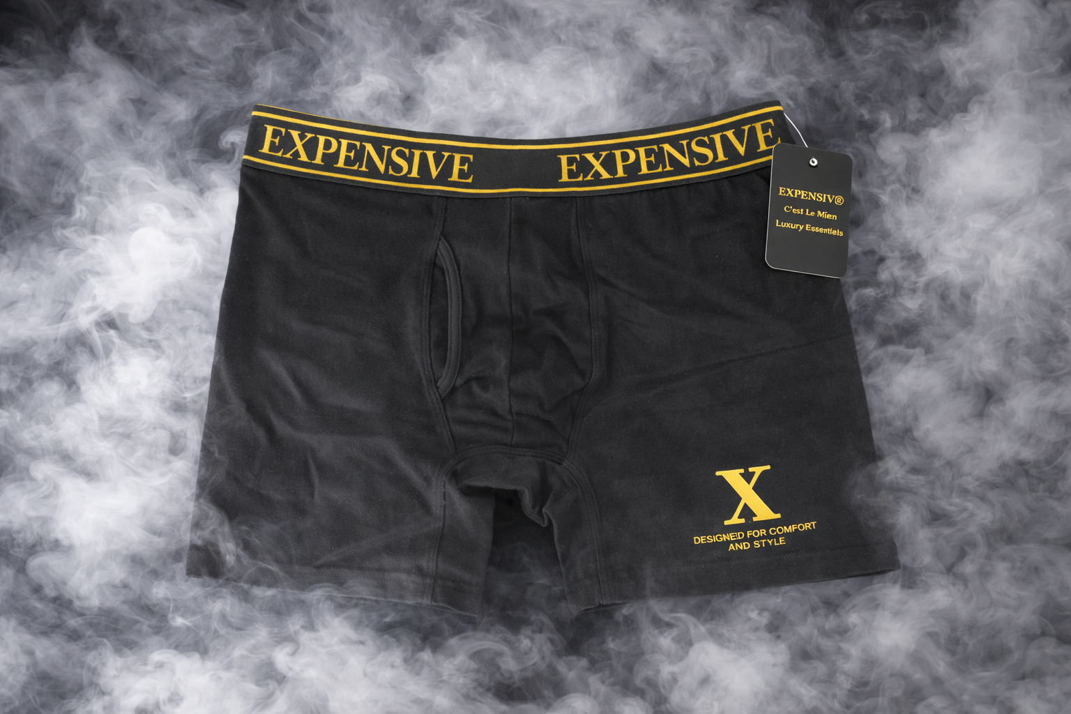 EXPENSIVE X Series Boxer Brief – Black/Gold